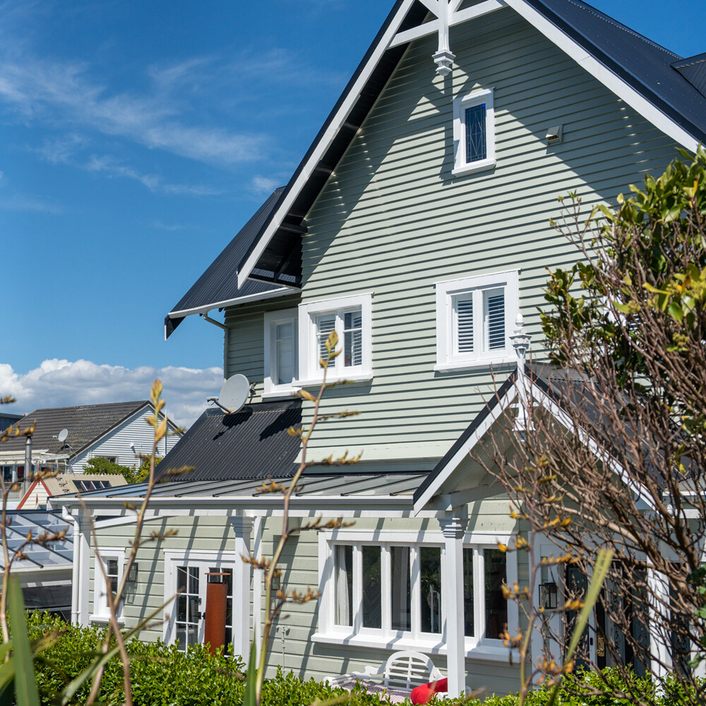 Street view of a house in Khandallah
