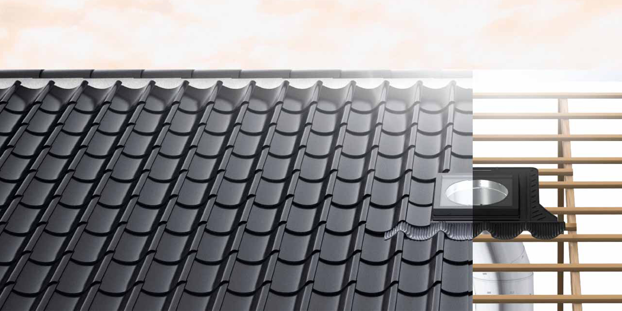 Velux Sun tunnel installation