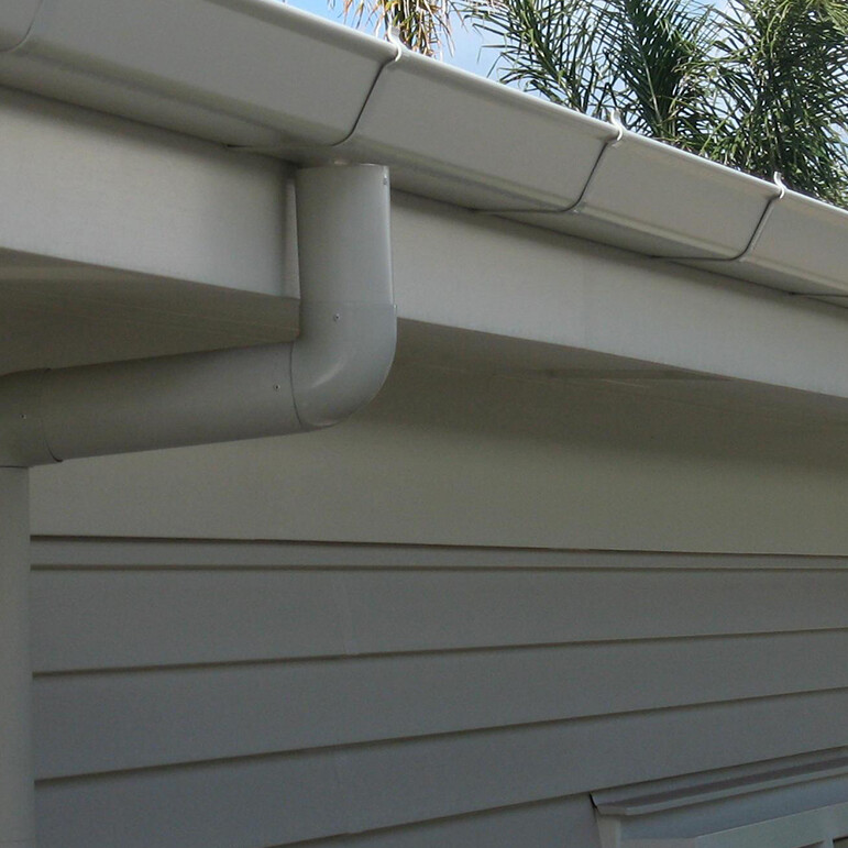 Eye level shot of spouting